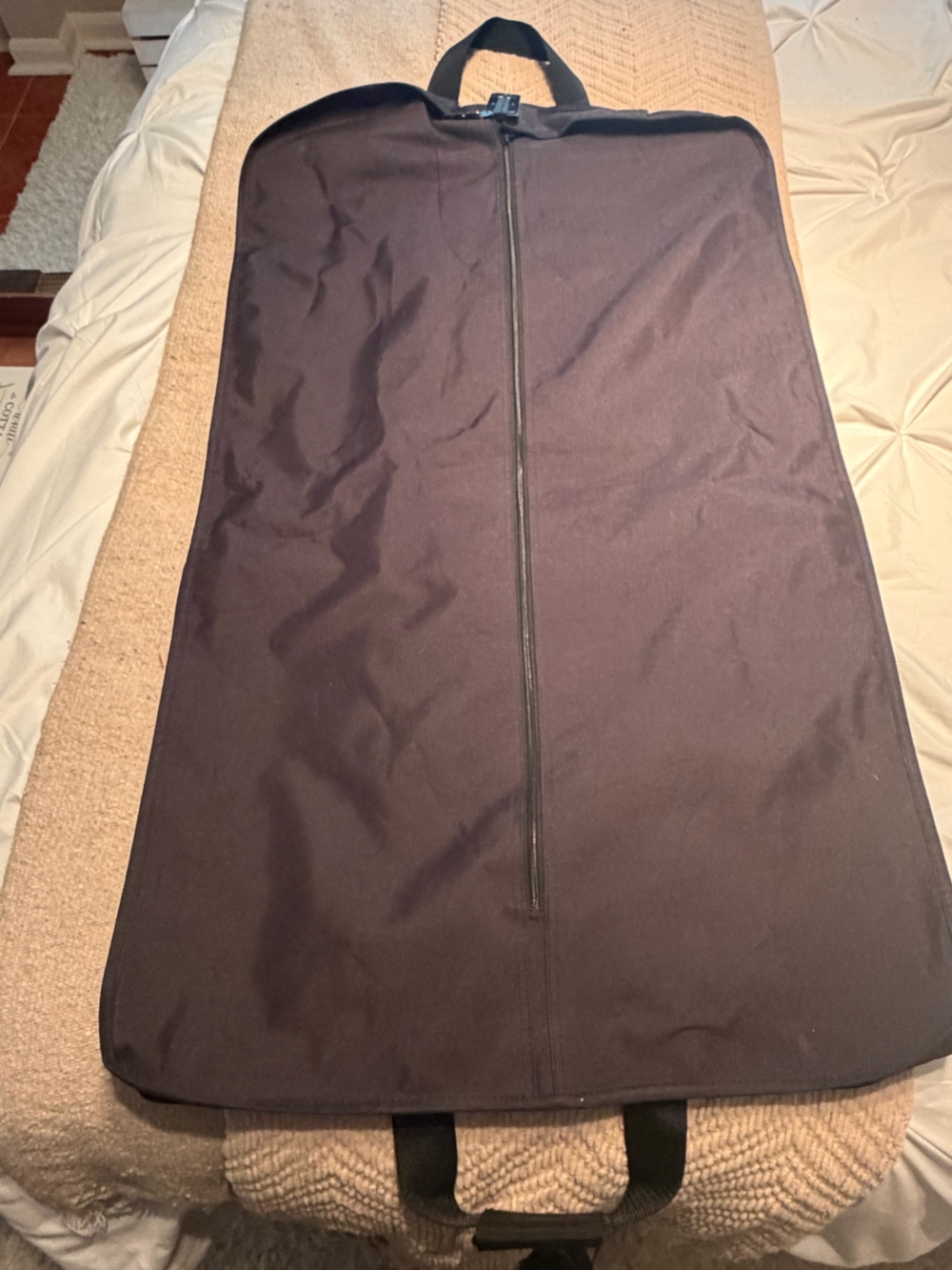 Black Garment Travel Bag